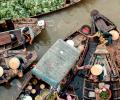 MEKONG FLOATING MARKET