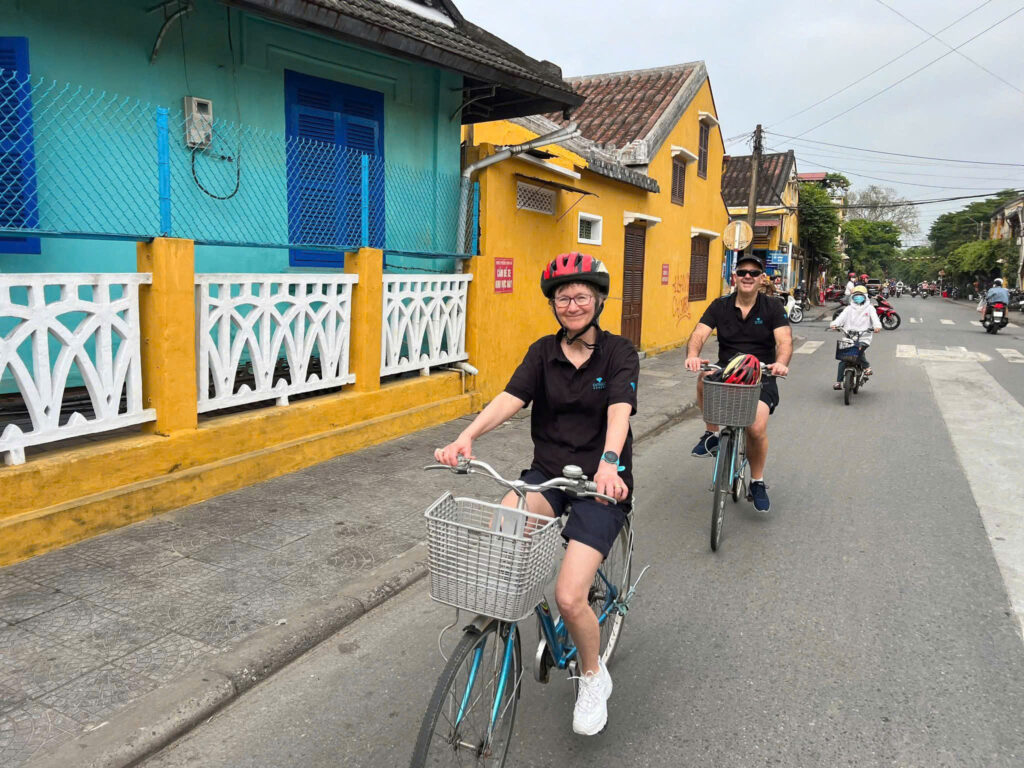 Cycling from Hoi An Ancient Town, a leisure day in a Vietnam 2-Week Itinerary
